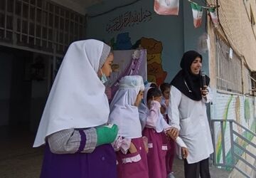 جشن روز پرستار در دبستان فرزانگان رباط‌کریم