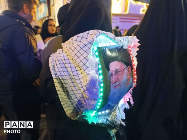 تجمع بزرگ مردم غیور و ولایتمدار نیشابور در خونخواهی از امام شهید