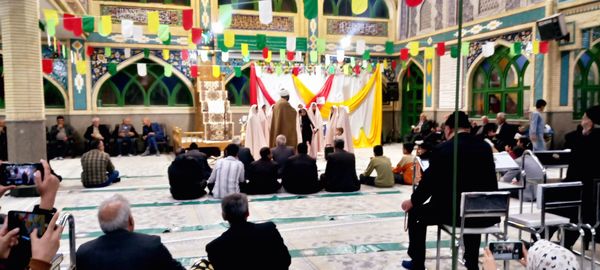 جشن باشکوه ولادت امام علی ع در روستای کاریزک خلیل آباد