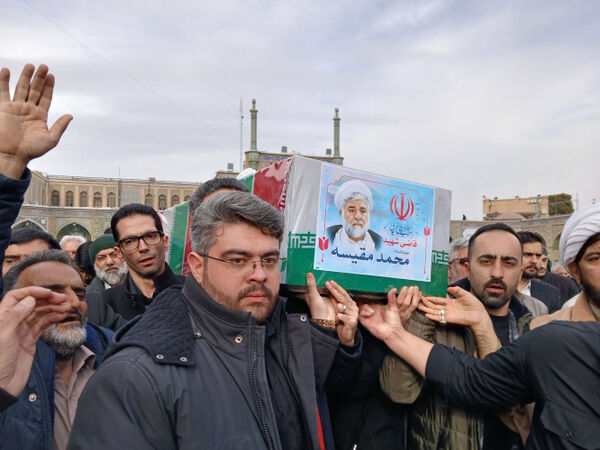 تشییع و خاکسپاری دو قاضی شهید در قم