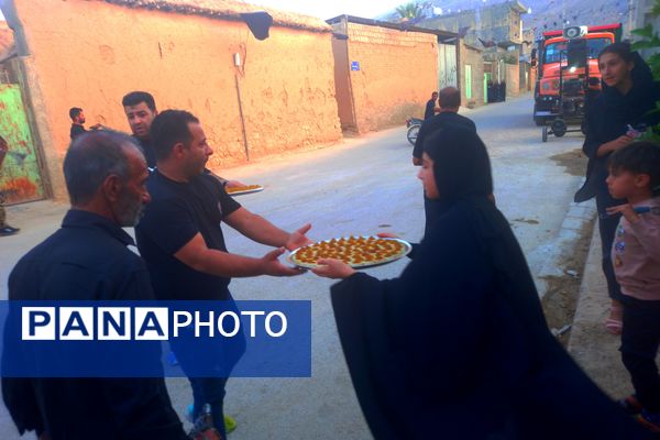 مراسم سوگواری شهادت حضرت اباعبدالله (ع) و یارانش در روستای ظفرآباد