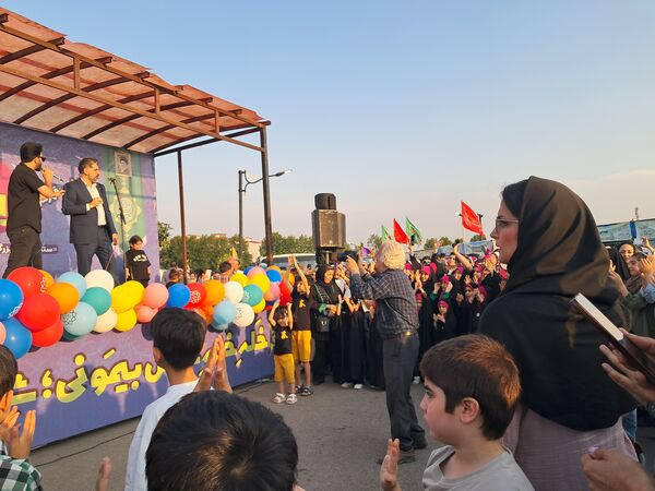 مهمانی پدرانه به‌مناسبت عید غدیر در قائمشهر