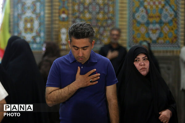 مراسم سالروز شهادت امام جواد(ع) در حرم بانوی کرامت