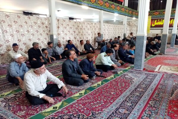 نماز جمعه در شهر تیتکانلو 