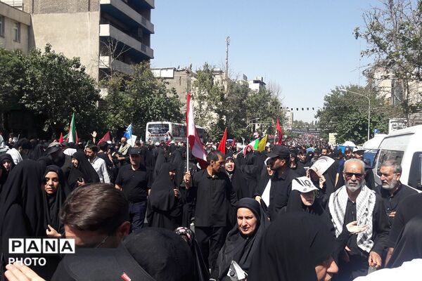 دومین روز مراسم بدرقه و وداع با رهبر شهید مقاومت