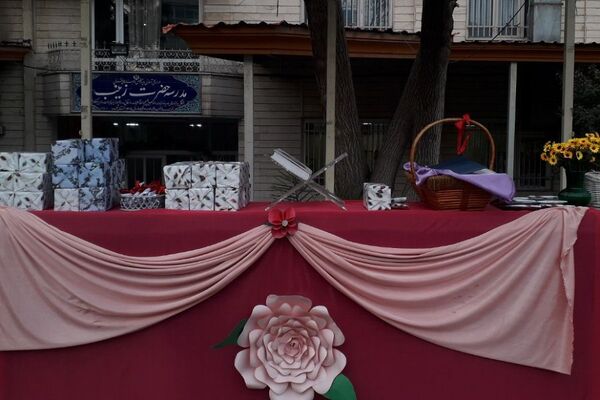 برگزاری مراسم افطار در مدرسه حضرت زینب ناحیه یک ری