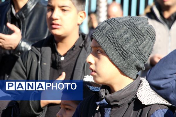 اجتماع بزرگ سوگواران فاطمی در کاشمر 