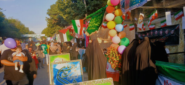 مردم غیور بروجرد در عید غدیر صدای وحدت و مقاومت در برابر اسرائیل جنایت کار