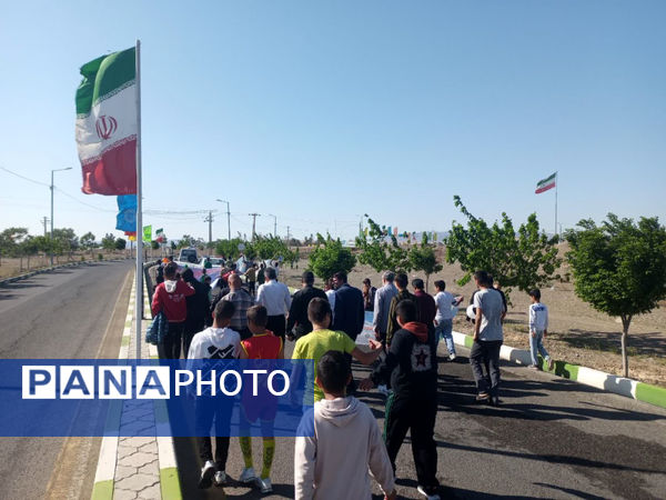 همایش پیاده‌روی خانوادگی در شهر جعفریه قم 