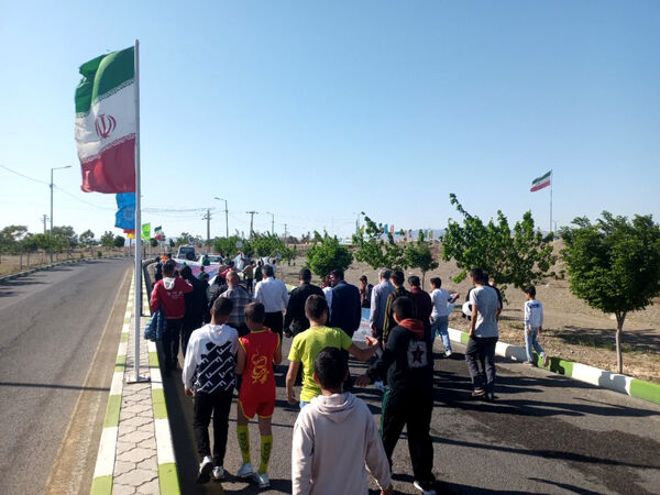 همایش پیاده‌روی خانوادگی در شهر جعفریه قم 