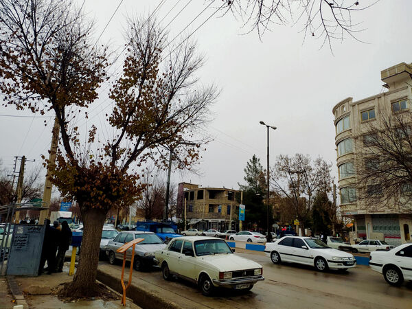 یک روز بارانی در لردگان 