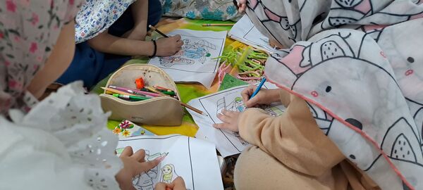 دانش‌آموزان اقبالیه معتکف شدند