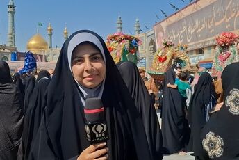 آیین استقبال از کاروان نمادین ورود حضرت معصومه(س) به قم