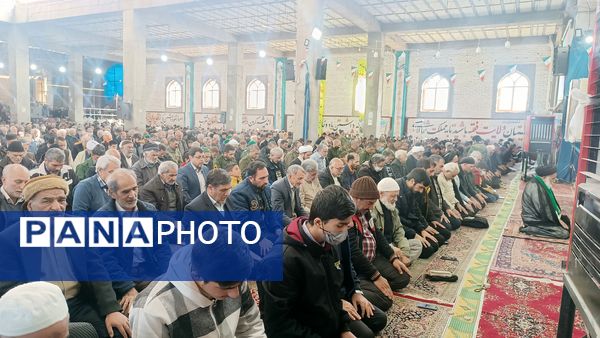 نماز عبادی سیاسی جمعه در شهرستان نیشابور