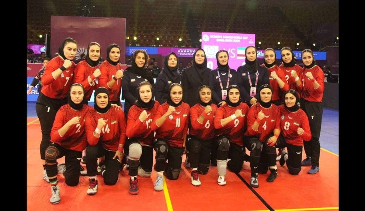 کبدی قهرمانی بانوان جهان‌؛ صعود مقتدرانه ‌ایران به نیمه‌نهایی