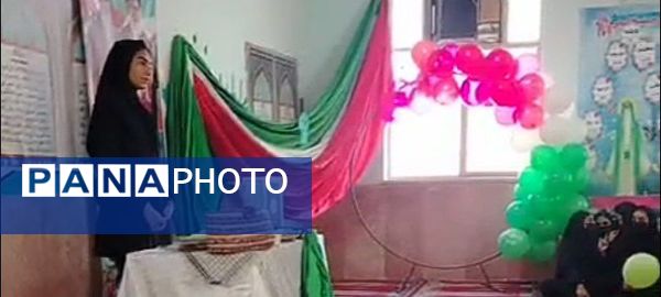 جشن باشکوه ولادت حضرت مهدی(عج) در دبیرستان آسیه رضوان