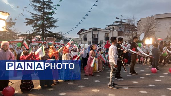  پژواک پرتاب ماهواره‌های ایرانی در دبستان نرجس ناحیه یک کرج 