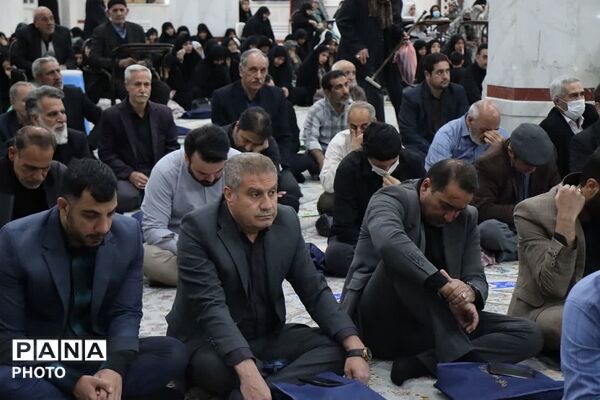 گرامیداشت اربعین رهبر شهید انقلاب و شهدای جنگ رمضان در نماز جمعه باقرشهر و کهریزک 