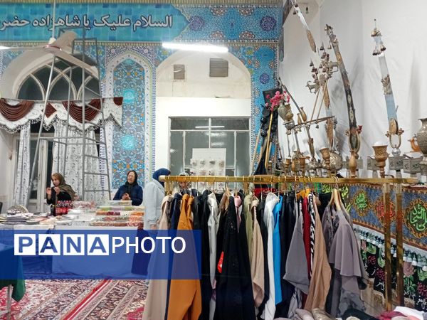 بازارچه محصولات خانگی در شهرستان خلیل آباد 