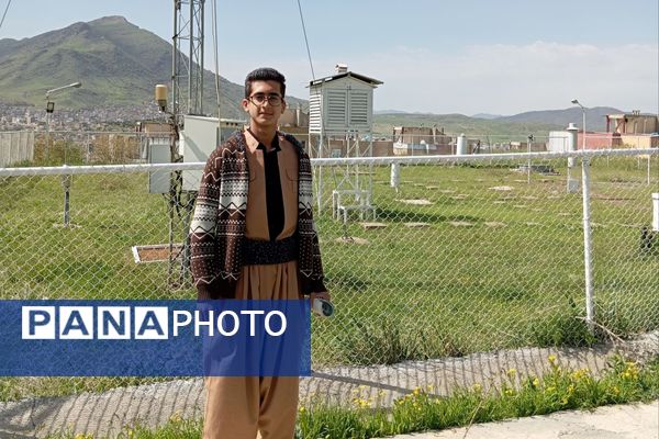 بازدید علمی دانش‌آموزان دبیرستان زانست بانه از اداره هواشناسی
