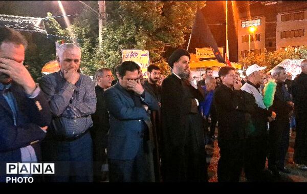 طنین یا حسین در دومین شب محرم از تجمعات مردمی