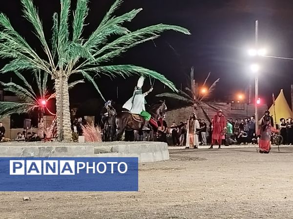 اجرای نمایش آیینی در شهر بن، هنر روایت عاشورا در صحنه‌های زنده