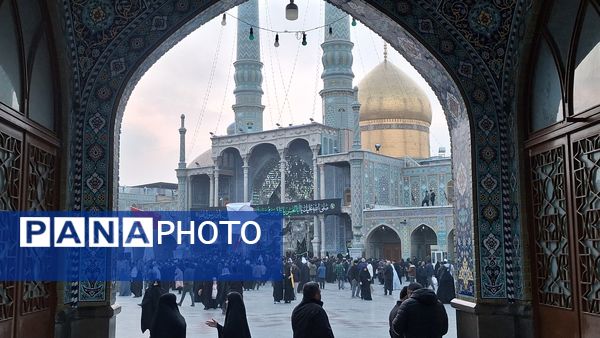 مراسم عزاداری شام شهادت امام هادی(ع) در حرم بانوی کرامت 