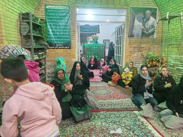 جشن میلاد امام زمان(عج)  در استان قدس امامزاده یحیی