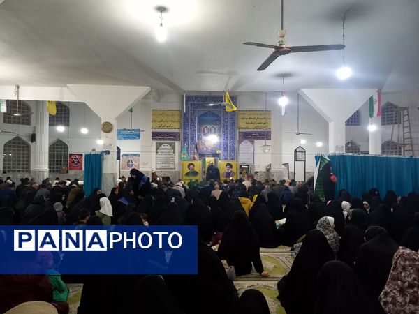 مراسم گرامیداشت شهادت سید حسن نصرالله در مسجد جامع آشخانه 