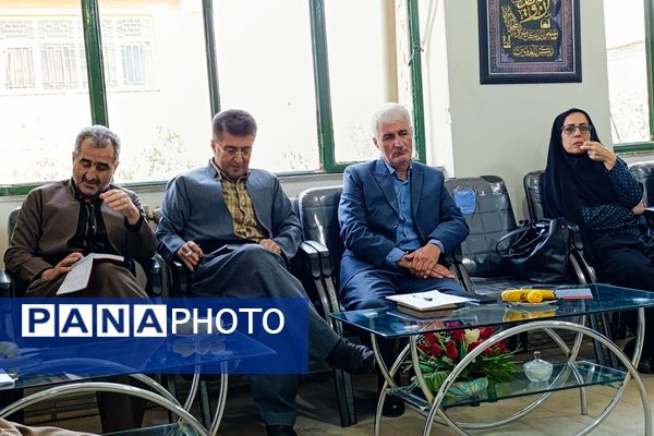 حضور معاون پرورشی و فرهنگی اداره‌کل آموزش و پرورش در جوانرود