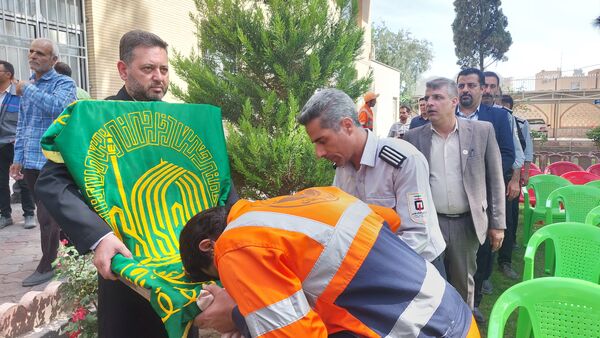 حضور کاروان زیر سایه خورشید در نایین