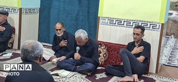 مراسم سوگواری رحلت پیامبر (ص) و شهادت امام حسن مجتبی (ع) در بناب بندرخمیر