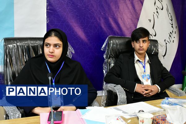 افتتاحیه دوازدهمین دوره مجلس دانش‌آموزی در یاسوج _۲