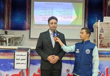 انتخابات انجمن اولیا و مربیان مدرسه نمونه دولتی فرزانگان شهرستان شیروان