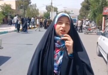 پیام مردم یزدانشهر به رژیم غاصب صهیونیستی

