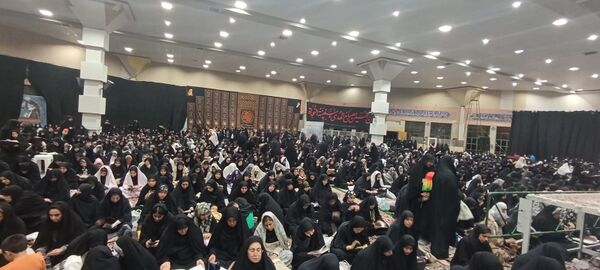 مراسم شب بیست سوم ماه رمضان در مصلی امام خمینی شهرستان بجنورد استان خراسان شمالی