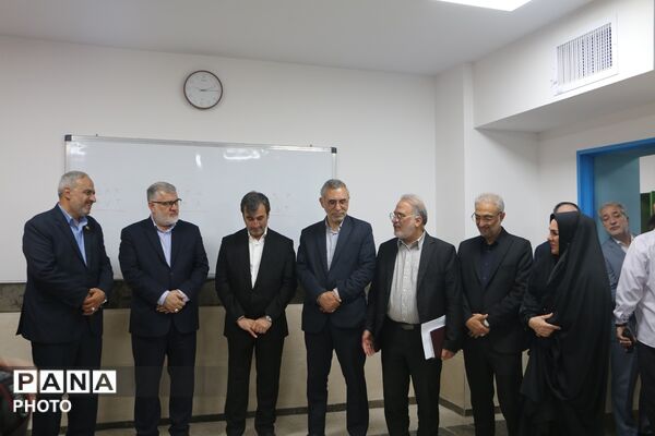 افتتاحیه دبستان  خیرساز مشارکتی همایون تاج بازیار در ناحیه یک شهرری با حضور استاندار تهران 