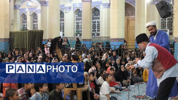 اختتامیه جشنواره تولید محتوا نماز و مسابقه عطر انتظار در امامزاده سیدجعفر یزد