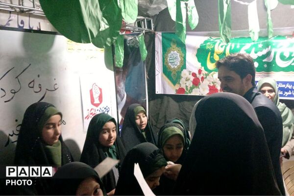 جشن کیلومتری غدیر در بهارستان‌دو
