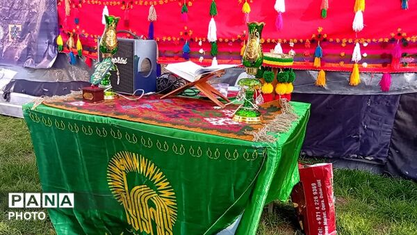 آماده سازی موکب خدمتگزاران رضوی برای خدمت رسانی به مردم همزمان با میلاد امام رضا(ع) در یاسوج