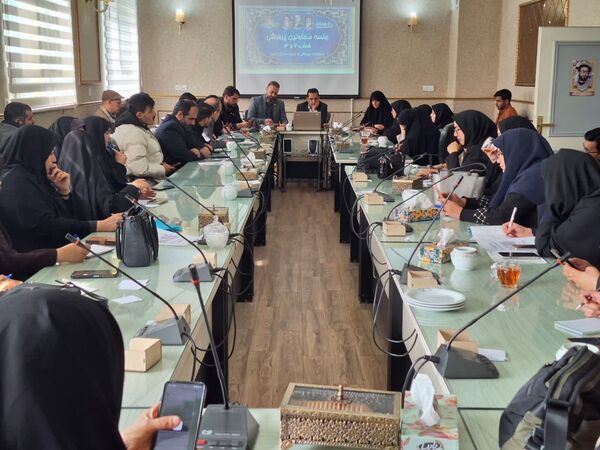 جلسه معاونین پرورشی ناحیه 5 مشهد