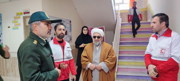 مراسم گرامیداشت هفته پدافند غیرعامل در دبیرستان عشایری شبانه‌روزی نسیبه