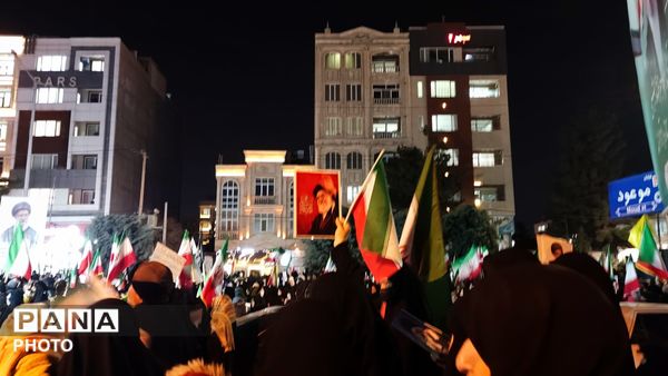  یازدهمین شب مراسم شهادت آیت الله سید علی خامنه‌ای در بلوار فضل 