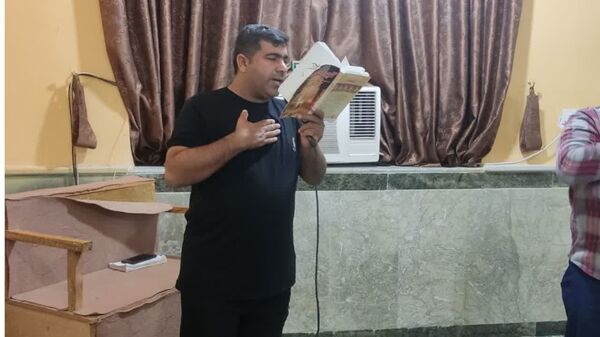عزاداری شهادت امام جواد(ع) در محله دهنو رویدر