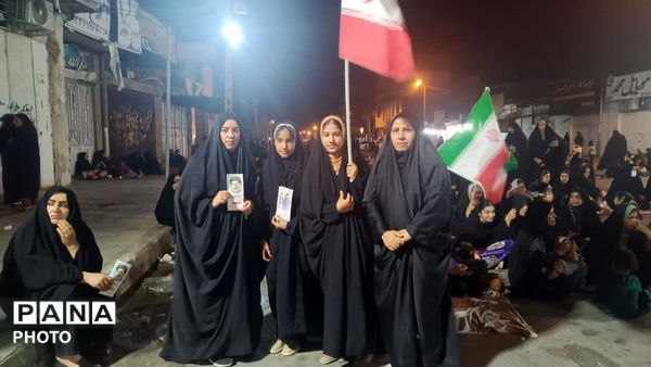 حضوردانش آموزان دراجتماع مردمی رودبارجنوب