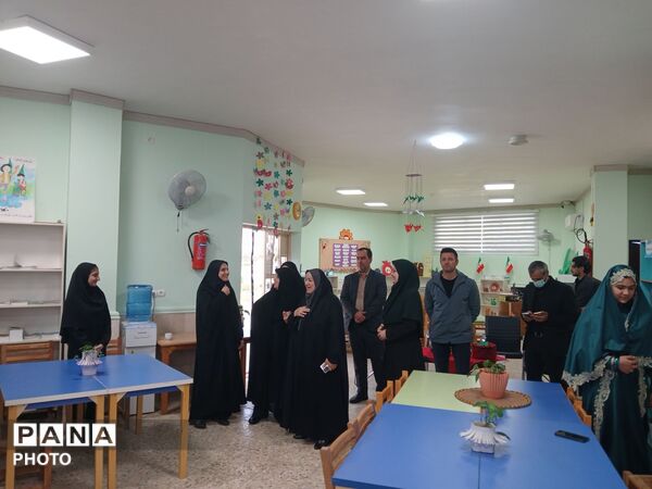 بازدید نماینده مدیر عامل کانون پرورش فکری از مراکز مستقر در گلستان 