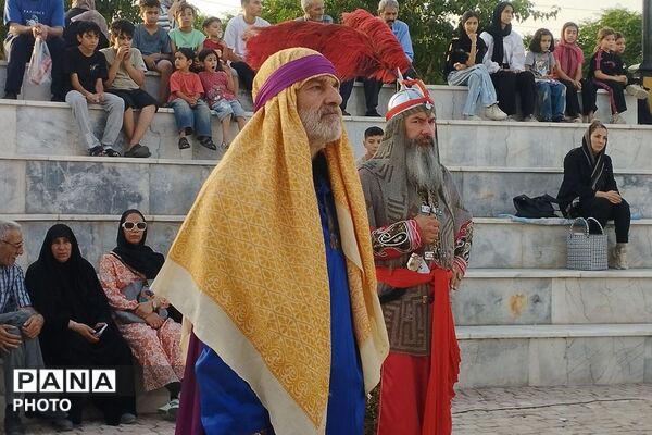 اجرای تعزیه به مناسبت دهه دوم محرم در بهارستان دو