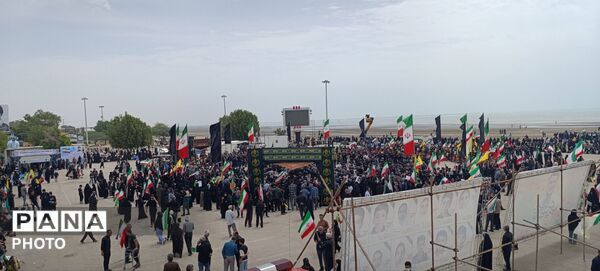 بندرعباس در سوگ اربعین رهبر شهید؛ تجدید پیمان با آرمان‌های امام خامنه‌ای