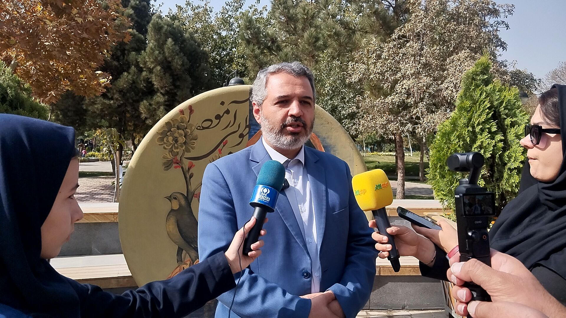 افتتاحیه پارک شهربانوی بسیج پارک بانوان در مشهد مقدس
