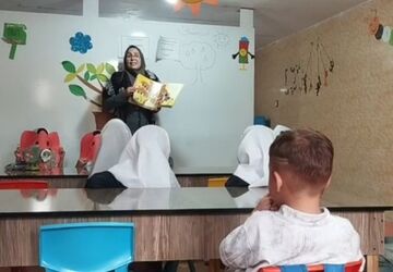 جشن «کودکی؛ فصلِ قصه‌ها و شکفتن» در کودکستان گل های نرجس معمولان